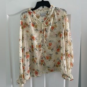 Flowered blouse